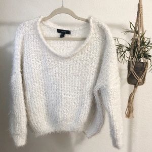 Off the Shoulder Chunky Sweater